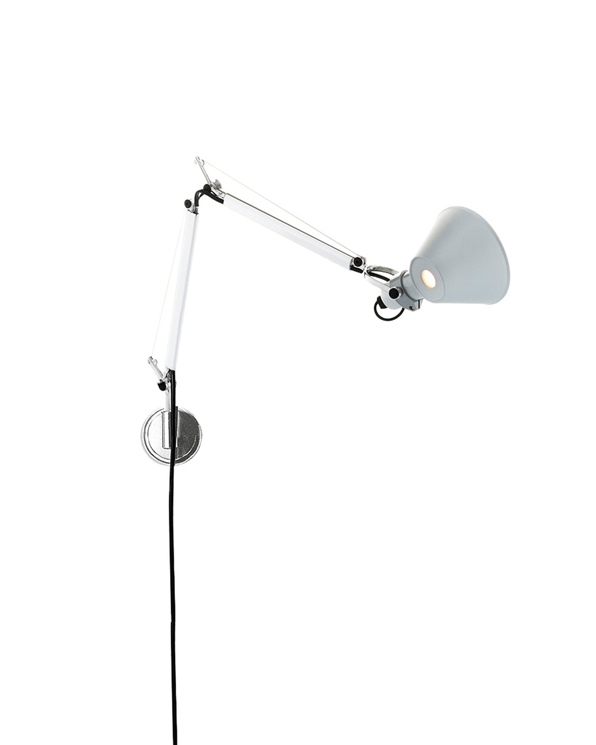 Tolomeo Micro Wall Lamp Aluminium