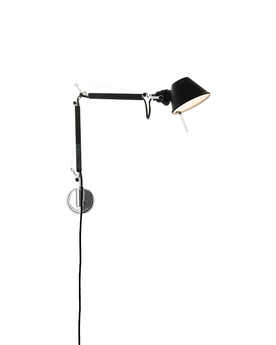 Tolomeo Micro Wall Lamp Black