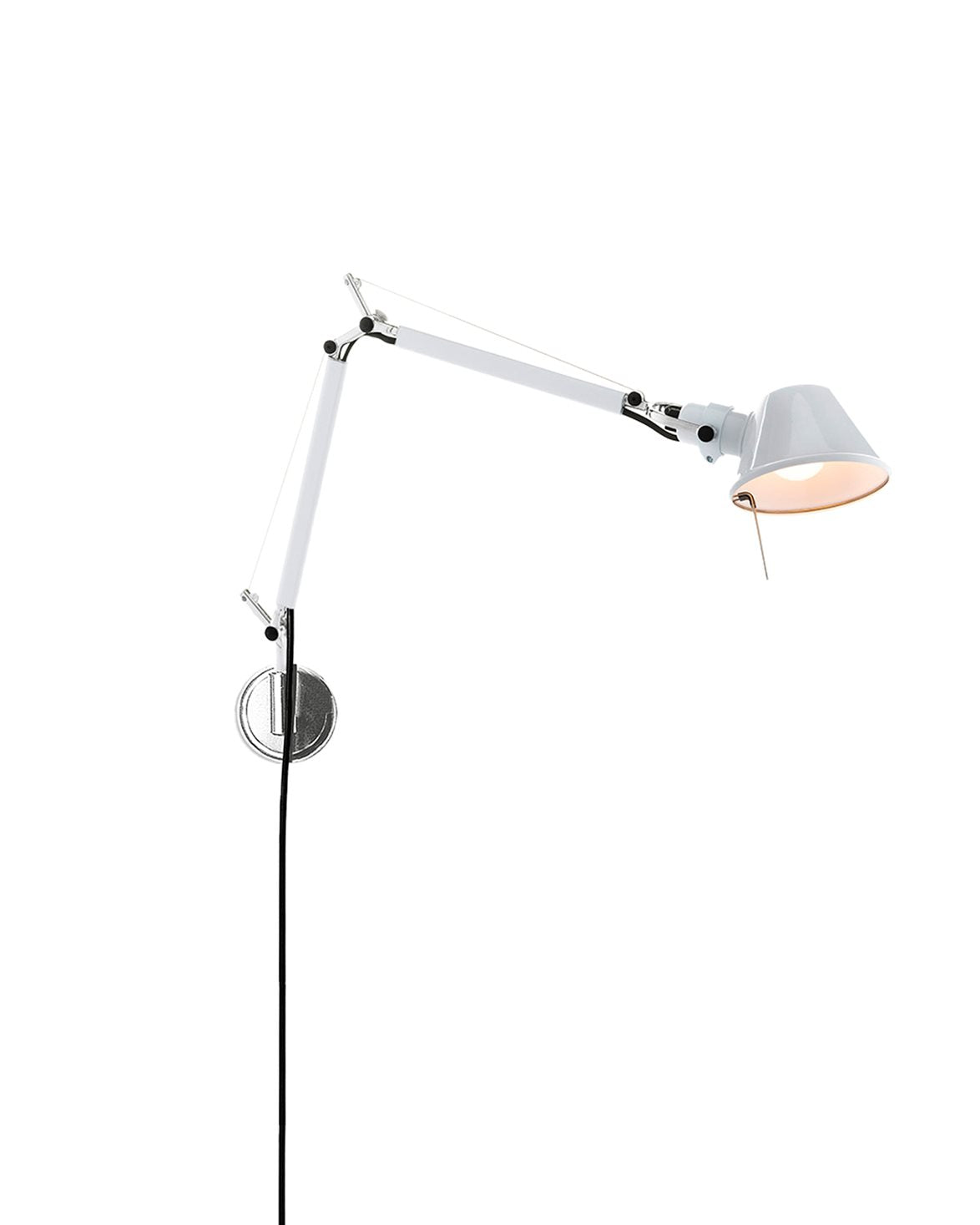 Tolomeo Micro Wall Lamp Glossy White