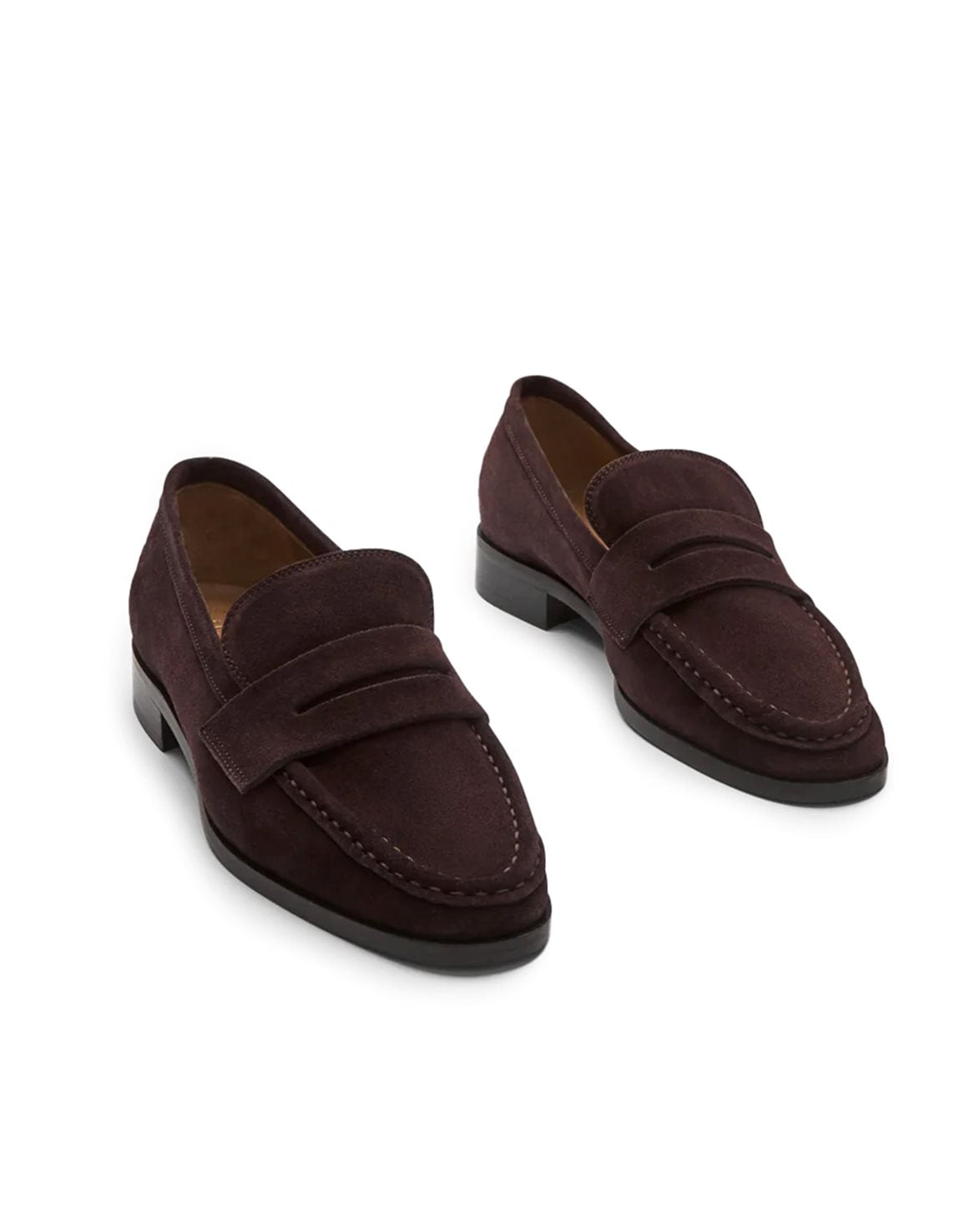 Airola Loafers Walnut Suede