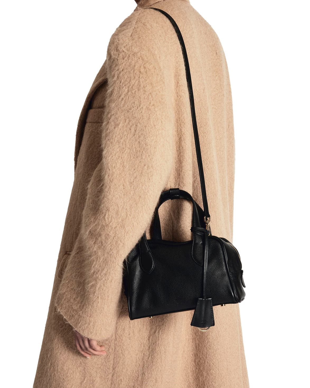 Ormelle Small Bowling Bag Black
