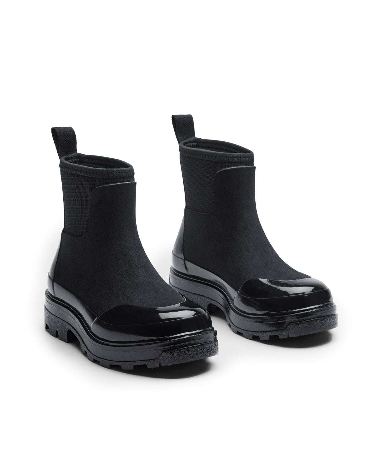 Pavia Boot Black Rubber