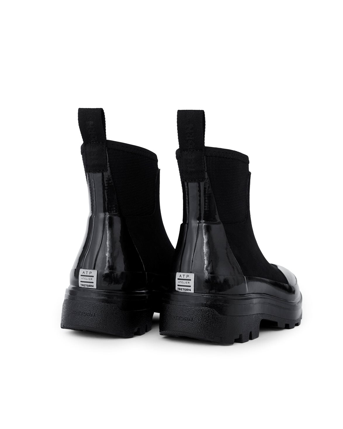 Pavia Boot Black Rubber