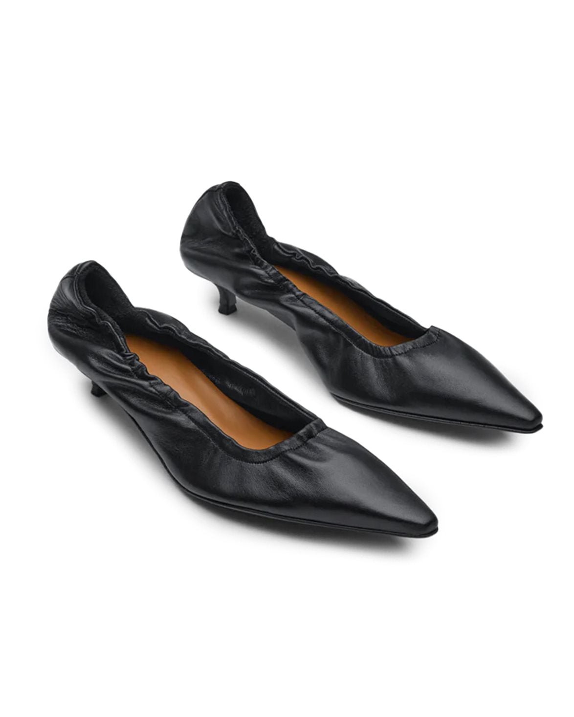 Valfurva Mid Heel Pump Black
