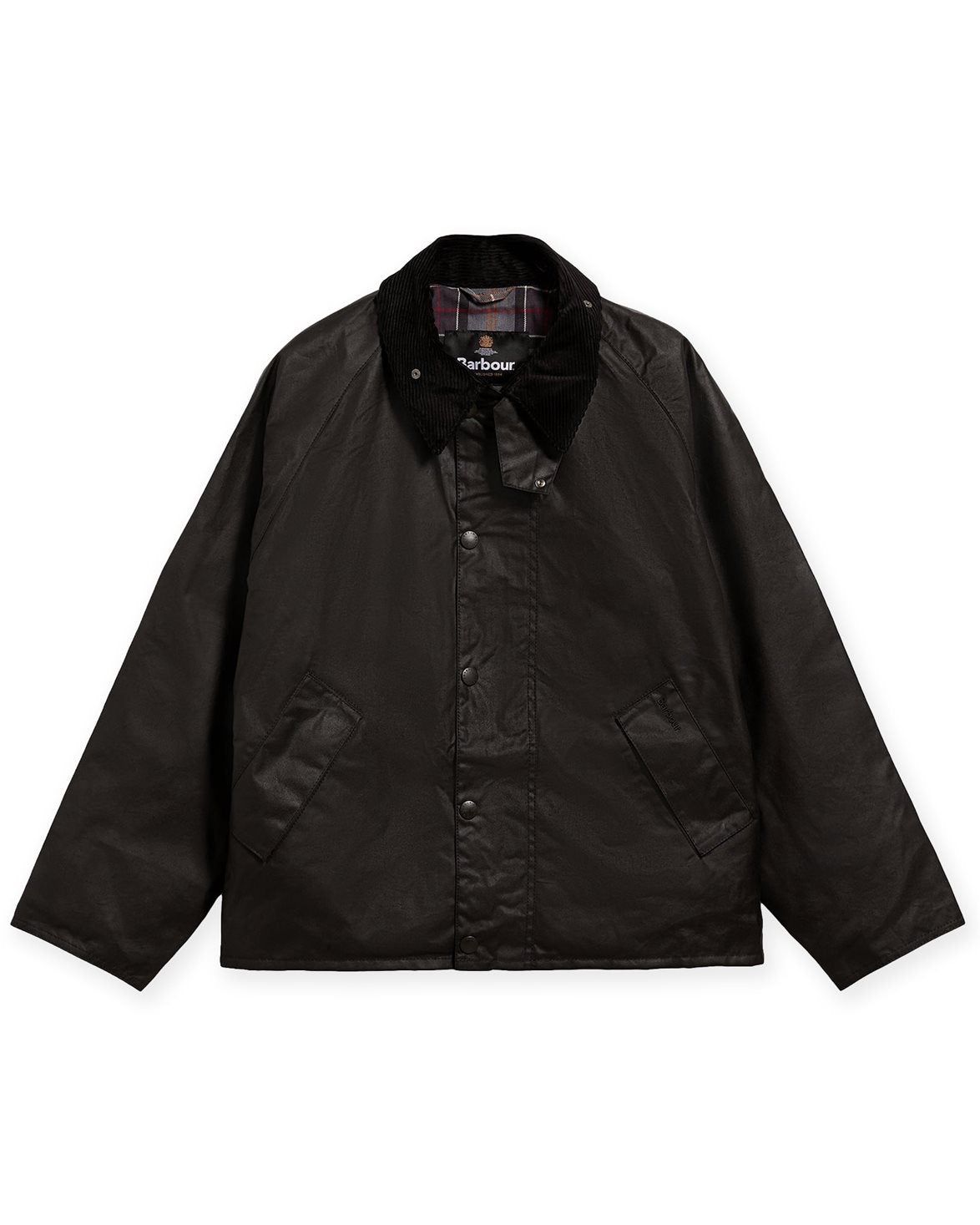 Transport Wax Jacket Black