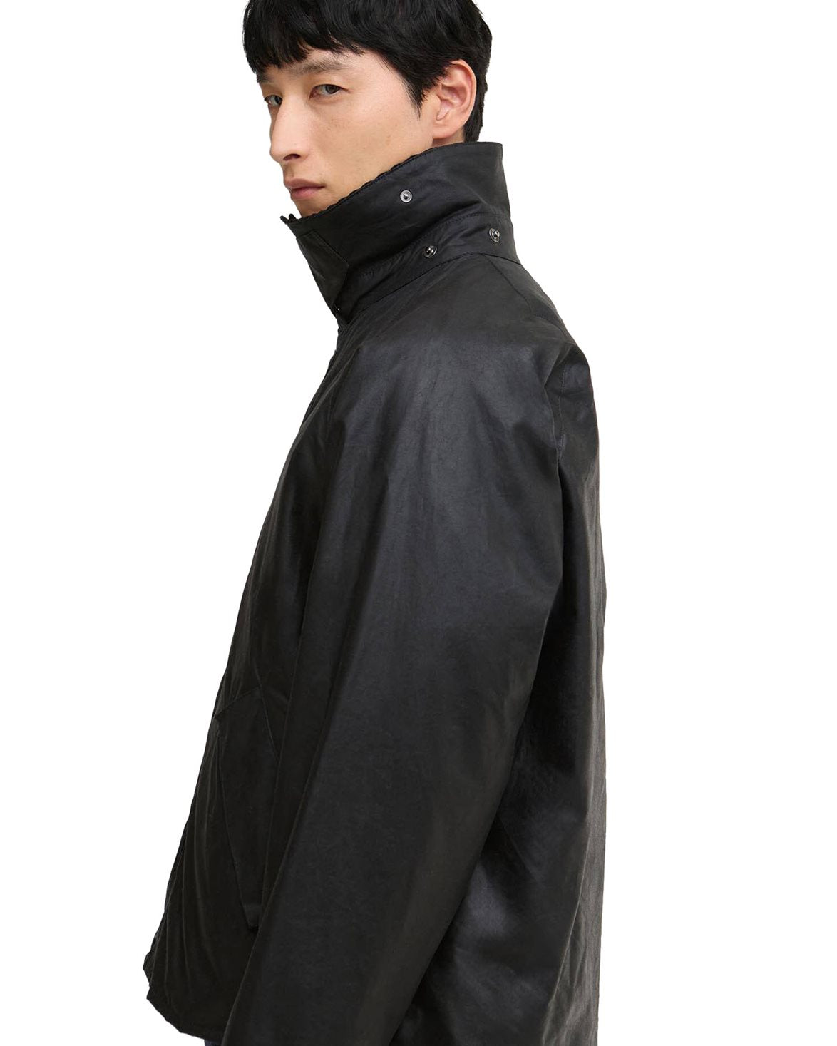 Transport Wax Jacket Black