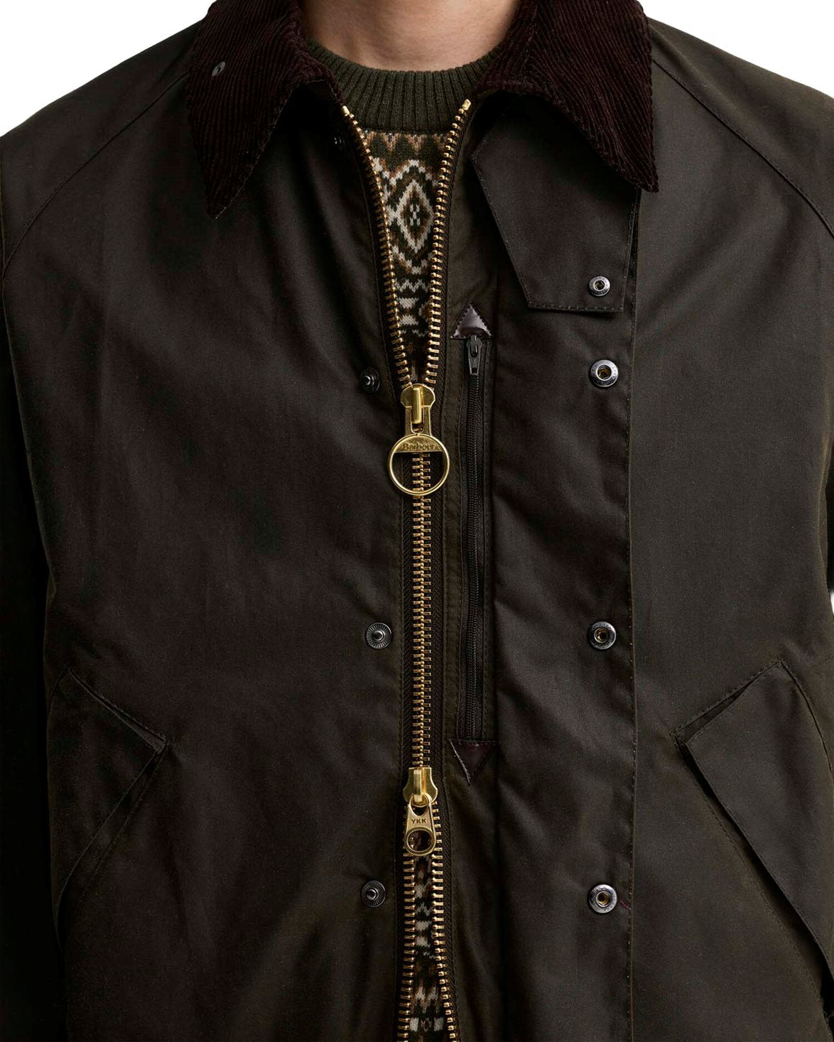 Transport Wax Jacket Olive