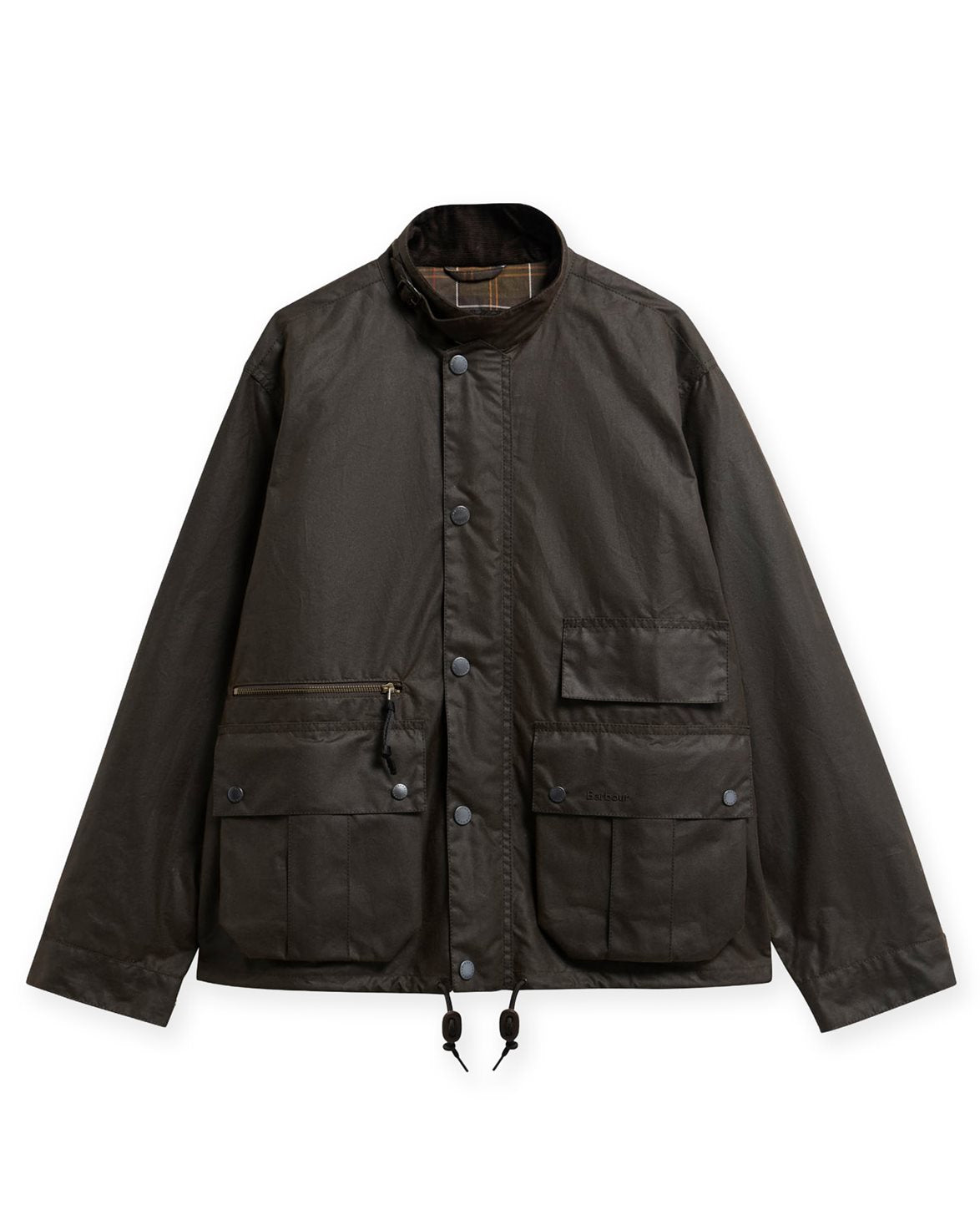Ursula Wax Jacket Dark Brown