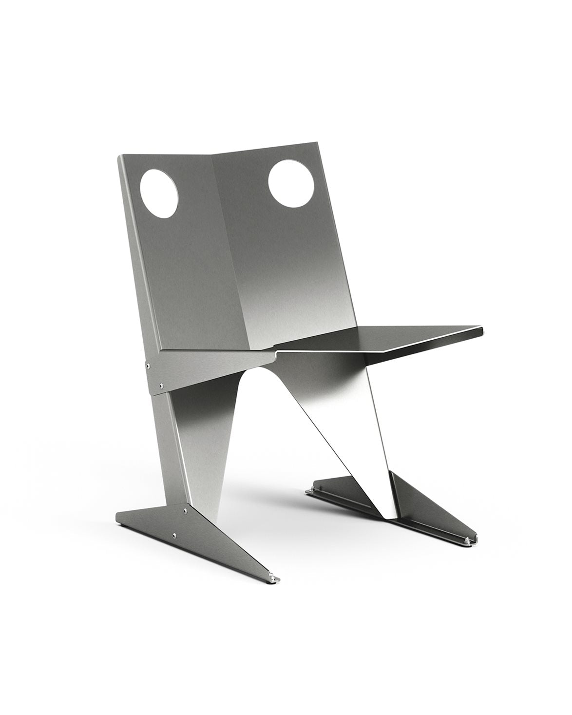 Exxo Armchair Borstad Plåt