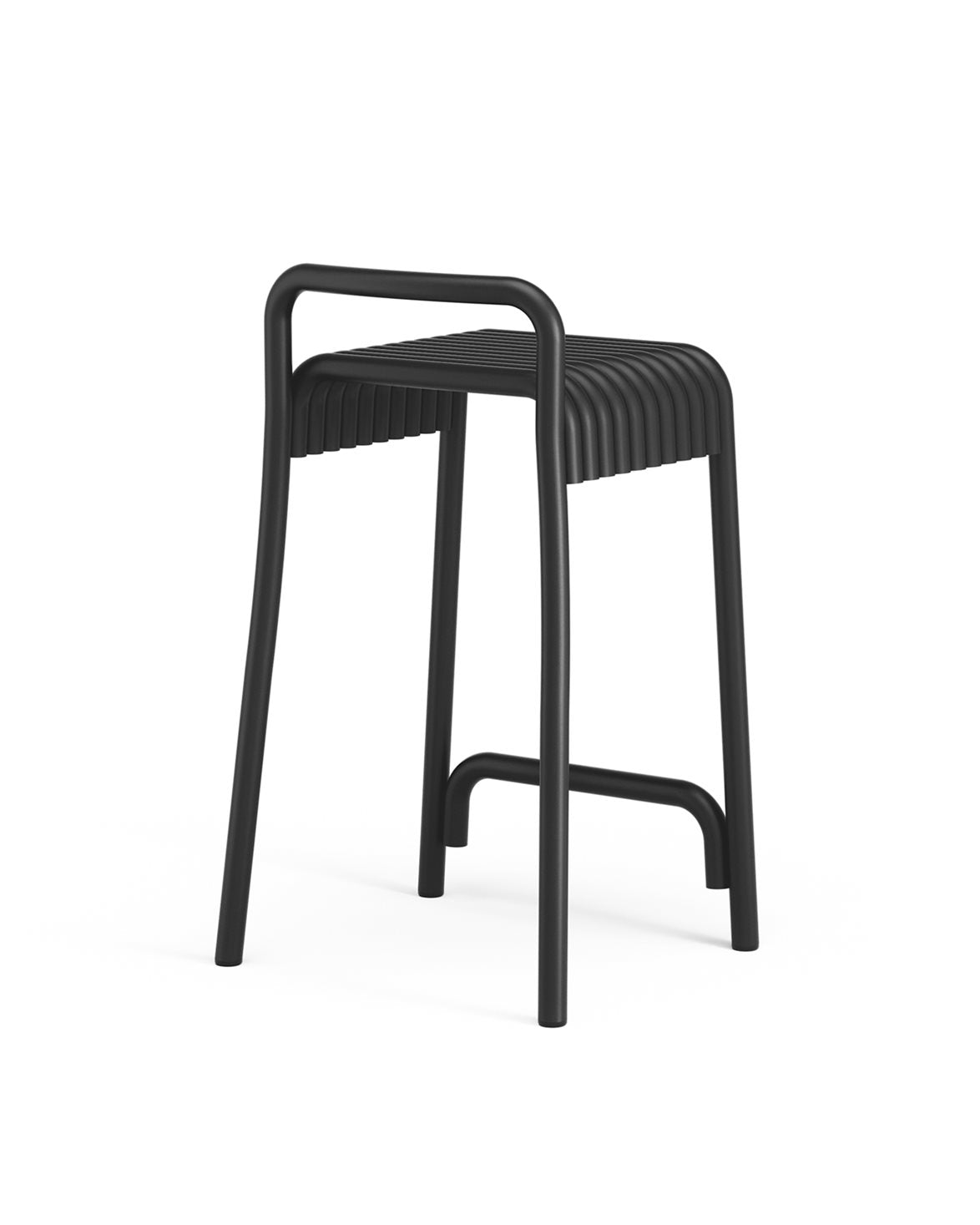 Kane Bar Stool Jet Black
