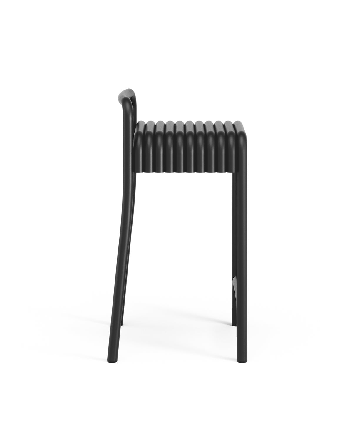 Kane Bar Stool Jet Black