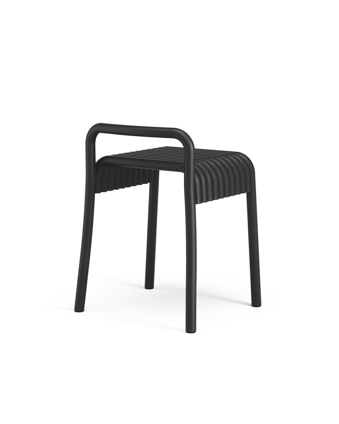 Kane Low Stool Jet Black