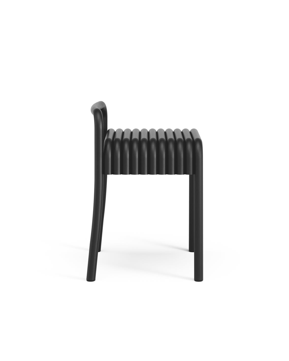 Kane Low Stool Jet Black