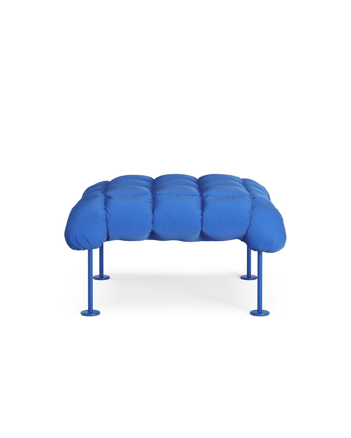 Puff Stool Signal Blue