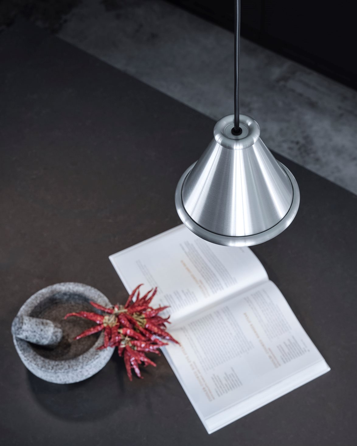 Belle Pendant Lamp Small Aluminum