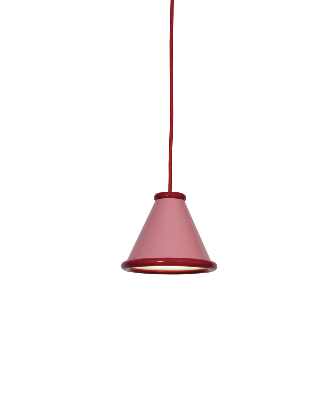 Belle Pendant Lamp Small	Light Pink/Red Violet