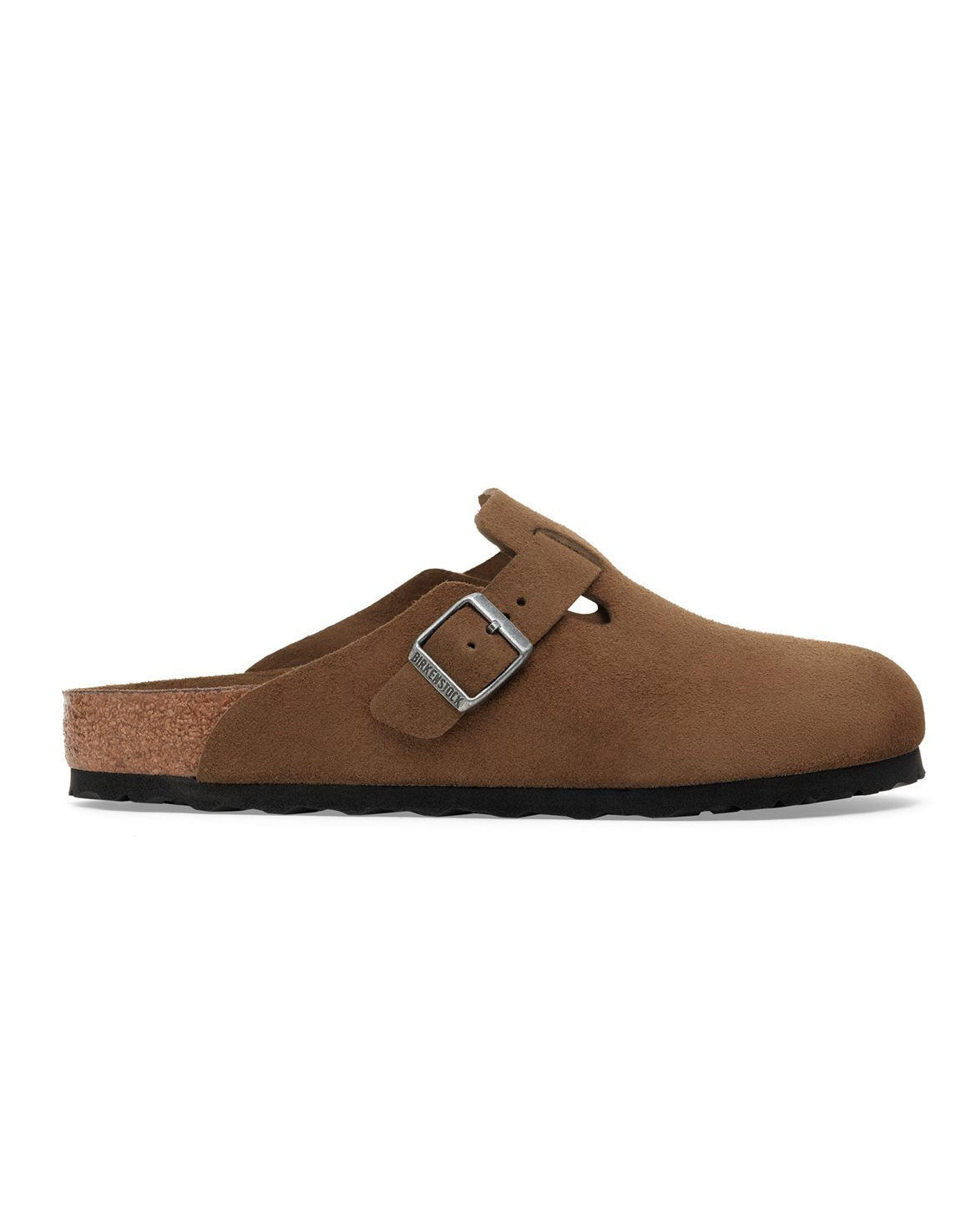 Boston Suede Leather Dark Tea