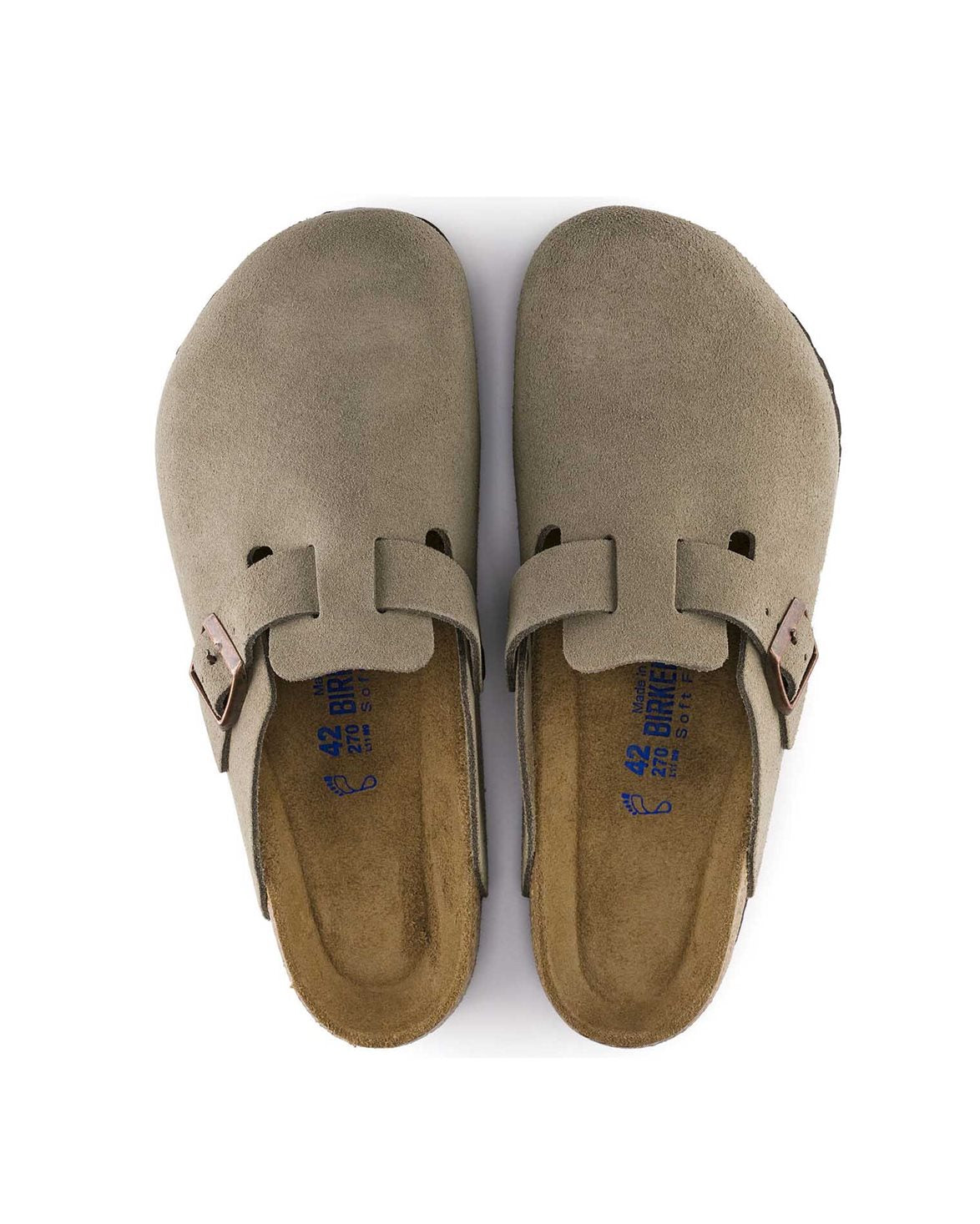 Boston Suede Leather Taupe