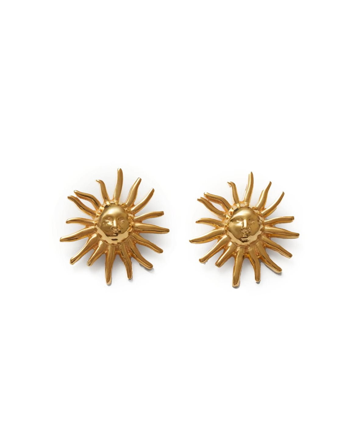 Helios Earrings Gold