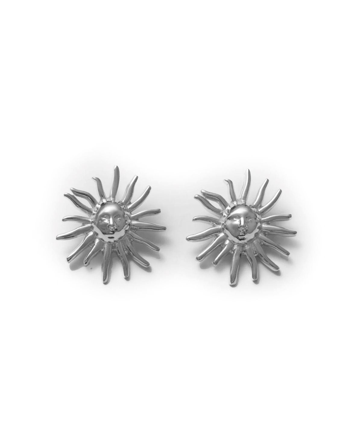 Helios Earrings Silver