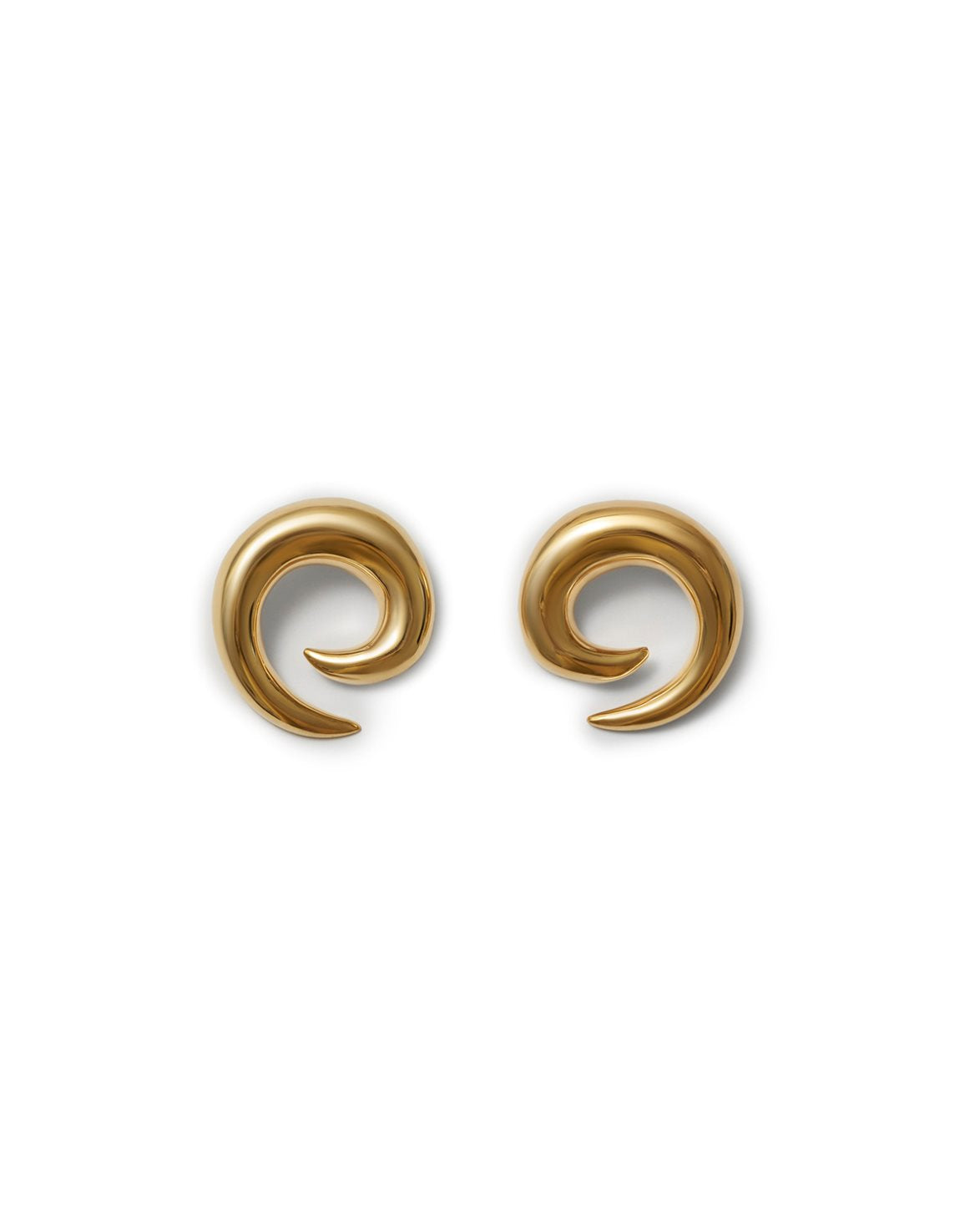 Mini Saturn Earrings Gold