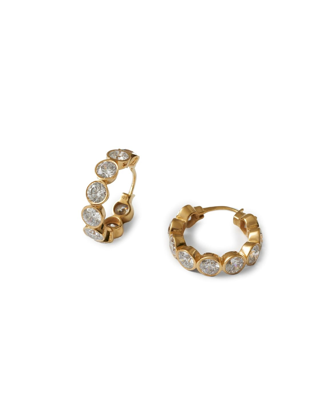 Row Hoops Gold