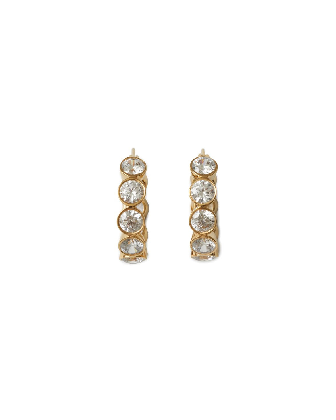Row Hoops Gold