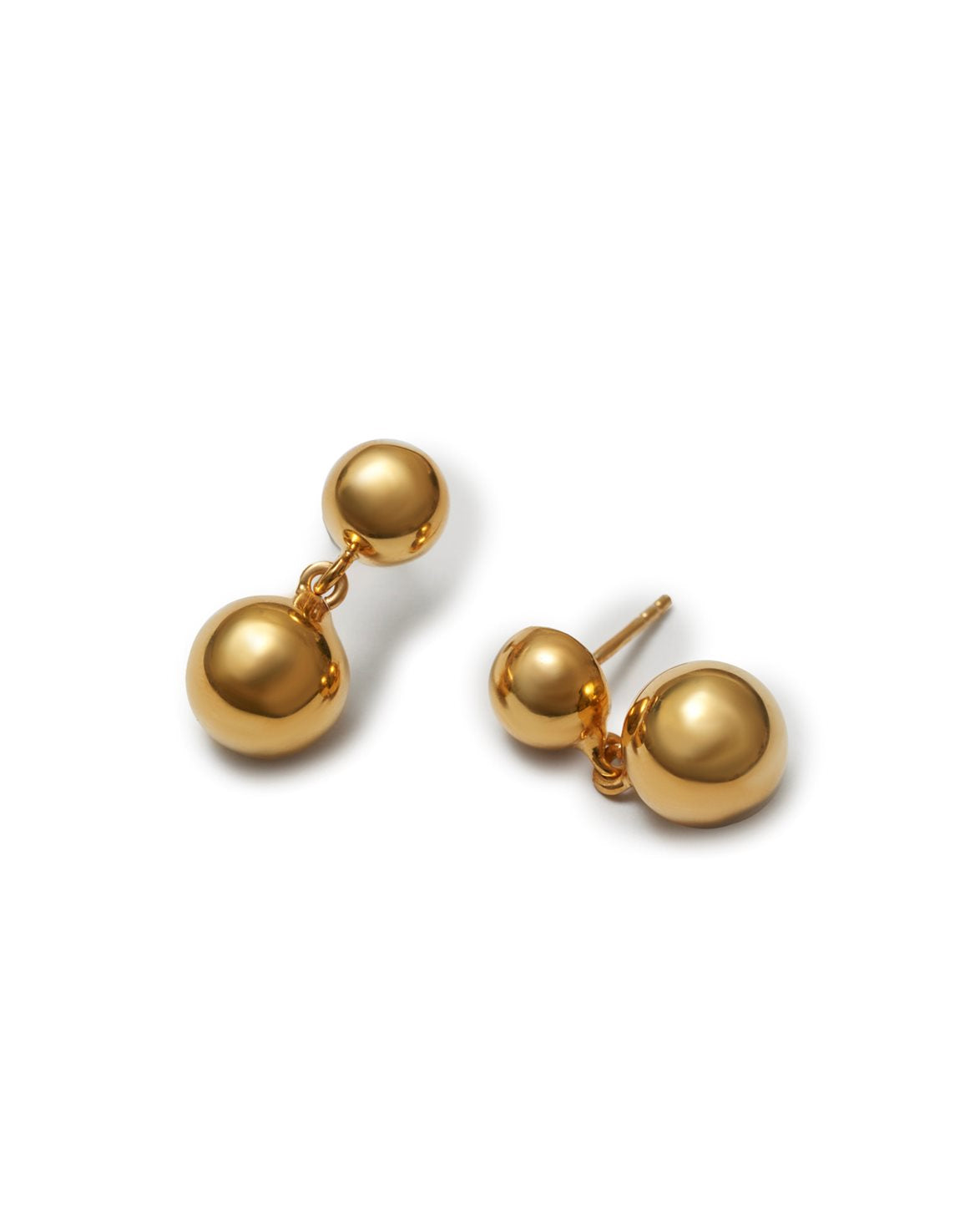 Sphere Earrings Gold