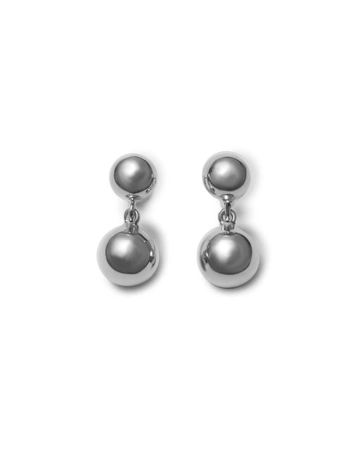 Sphere Earrings Silver