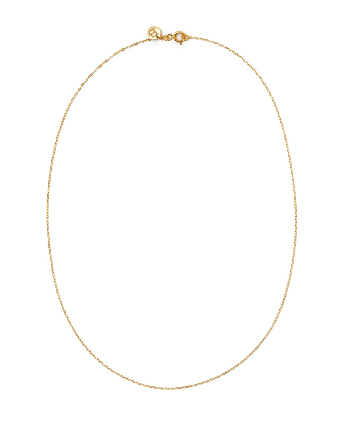 Thin Chain Necklace Gold