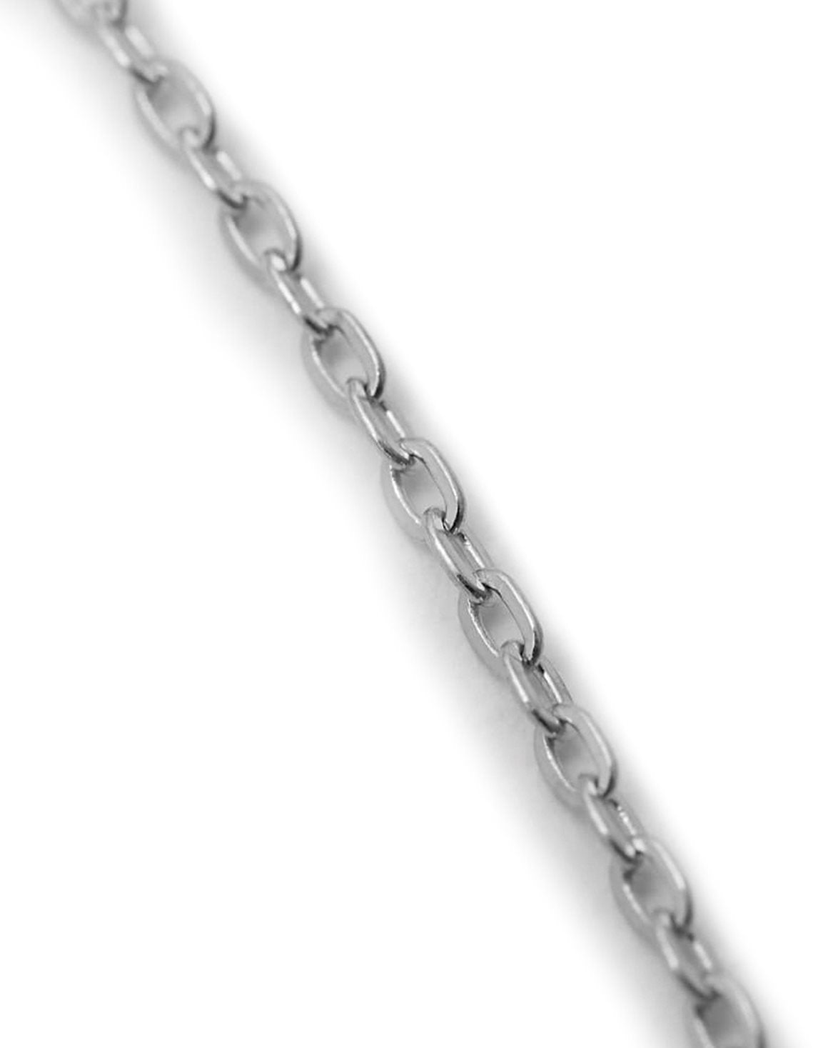 Thin Chain Necklace Silver