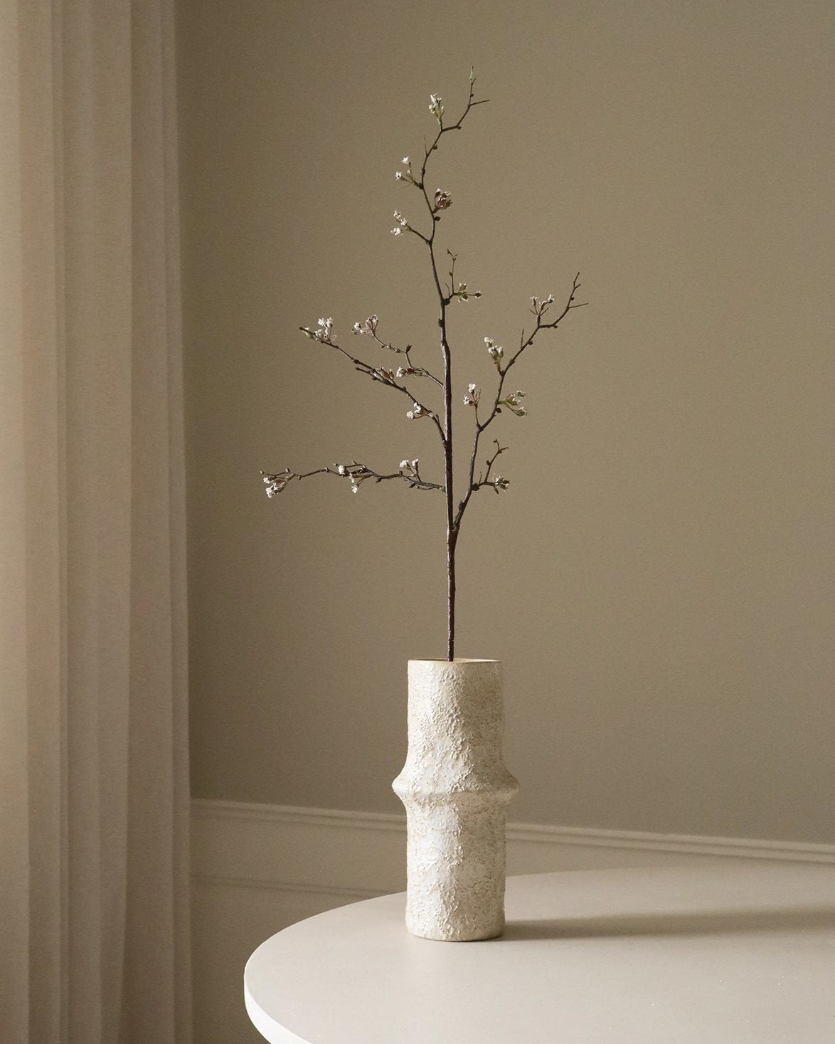 Cherry Blossom Branch White