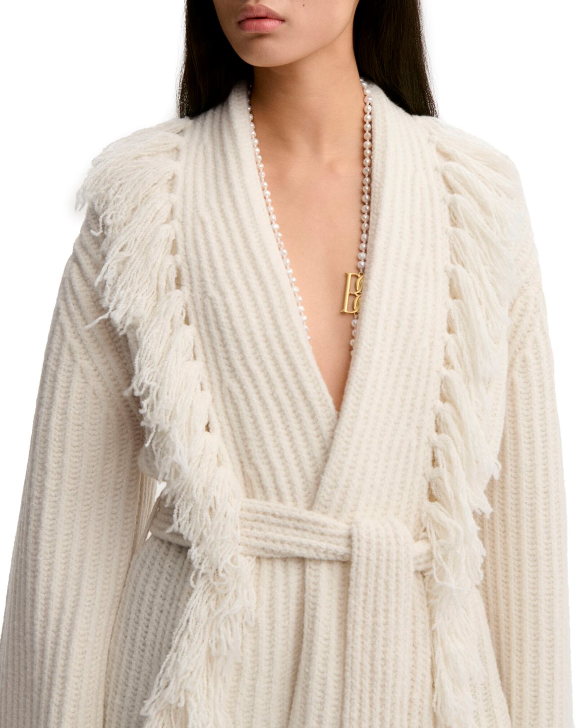 Candela Wrap Cardigan Soft White