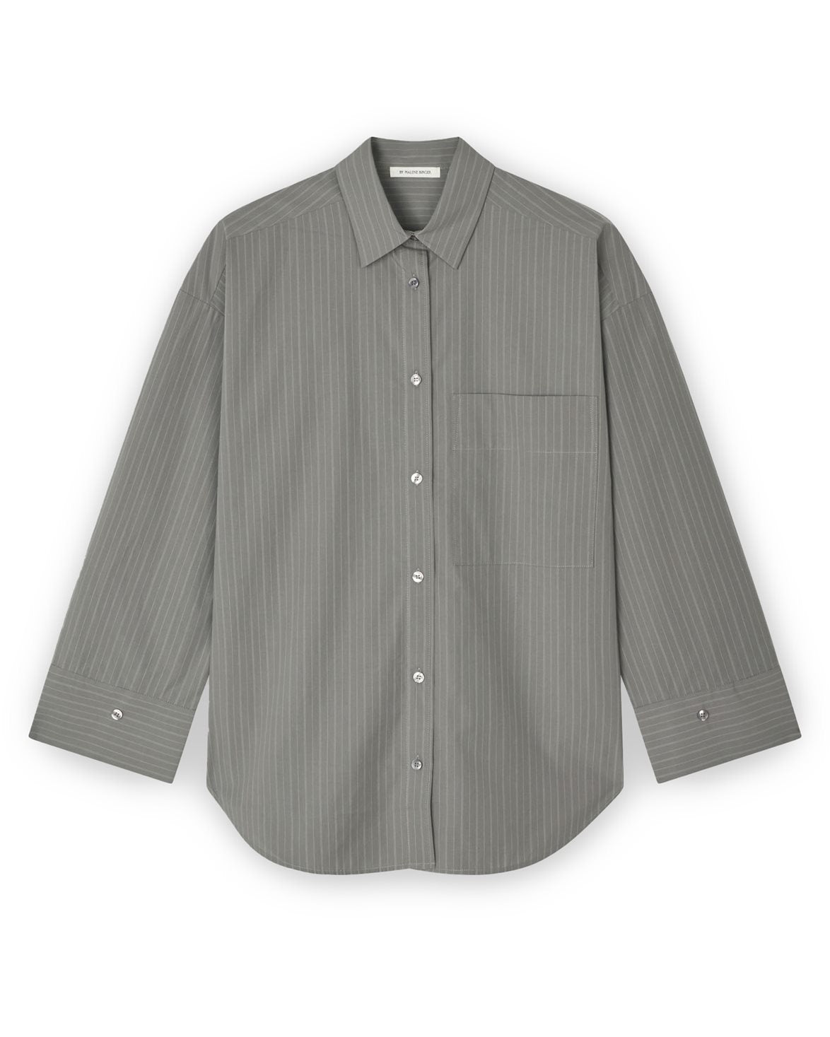 Derris Shirt Grey Stripe
