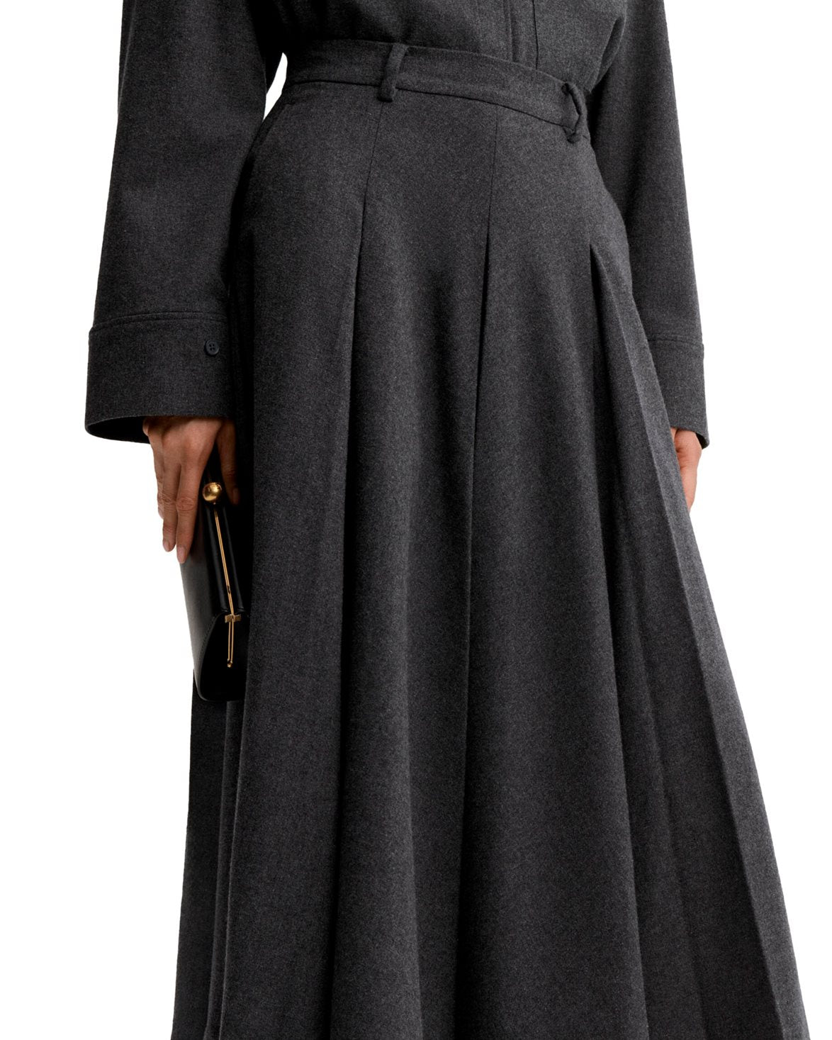 Eden Skirt Dark Grey Melange