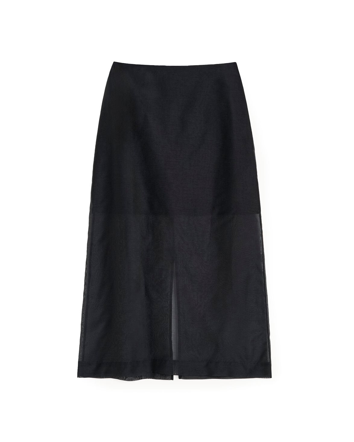 Esta Soft Organza Skirt Black