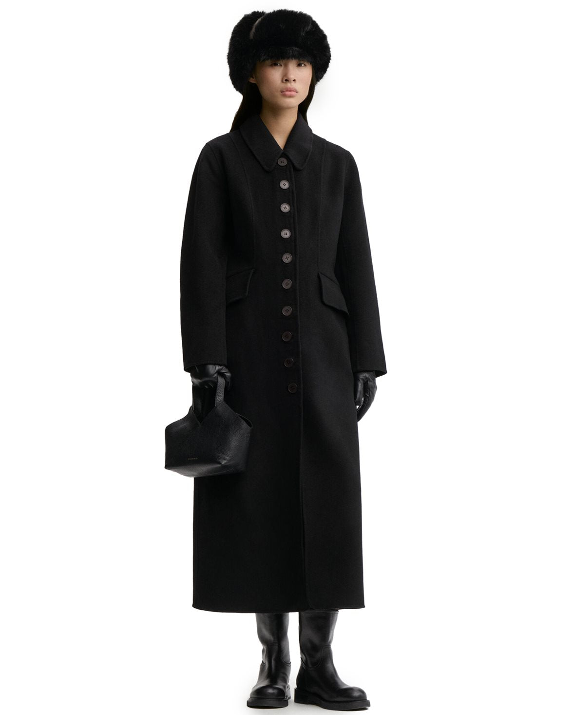 Magdalena Coat Black