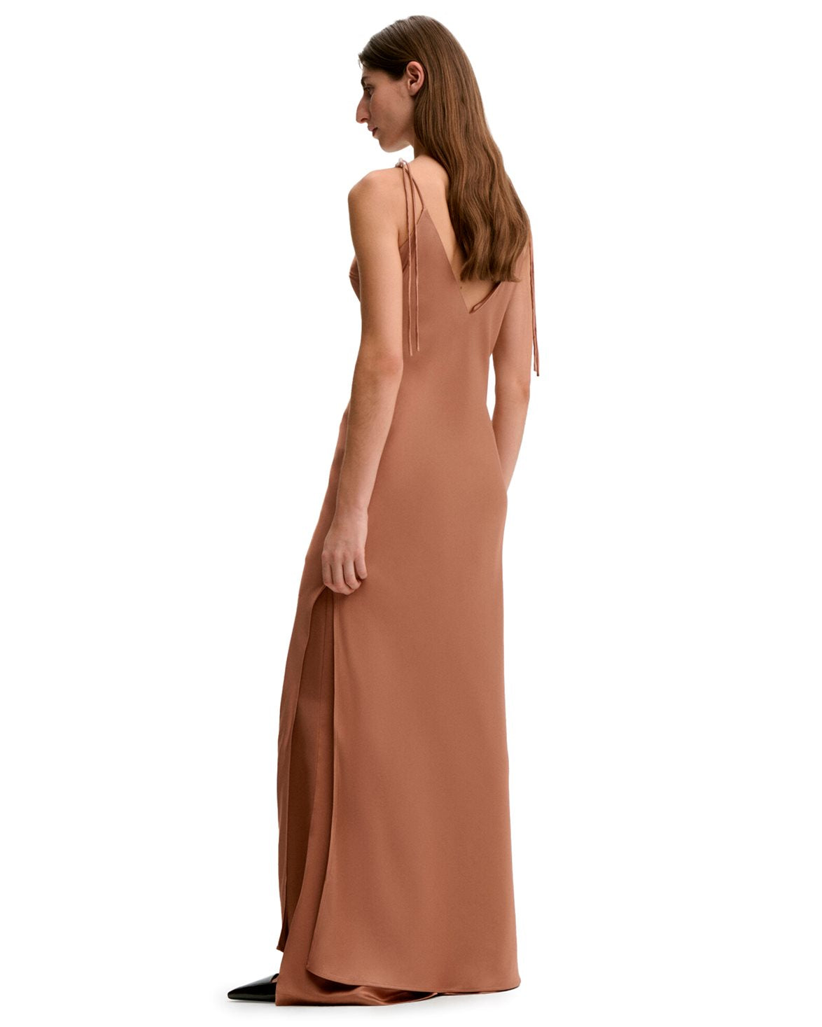 Pascale Dress Latte Brown