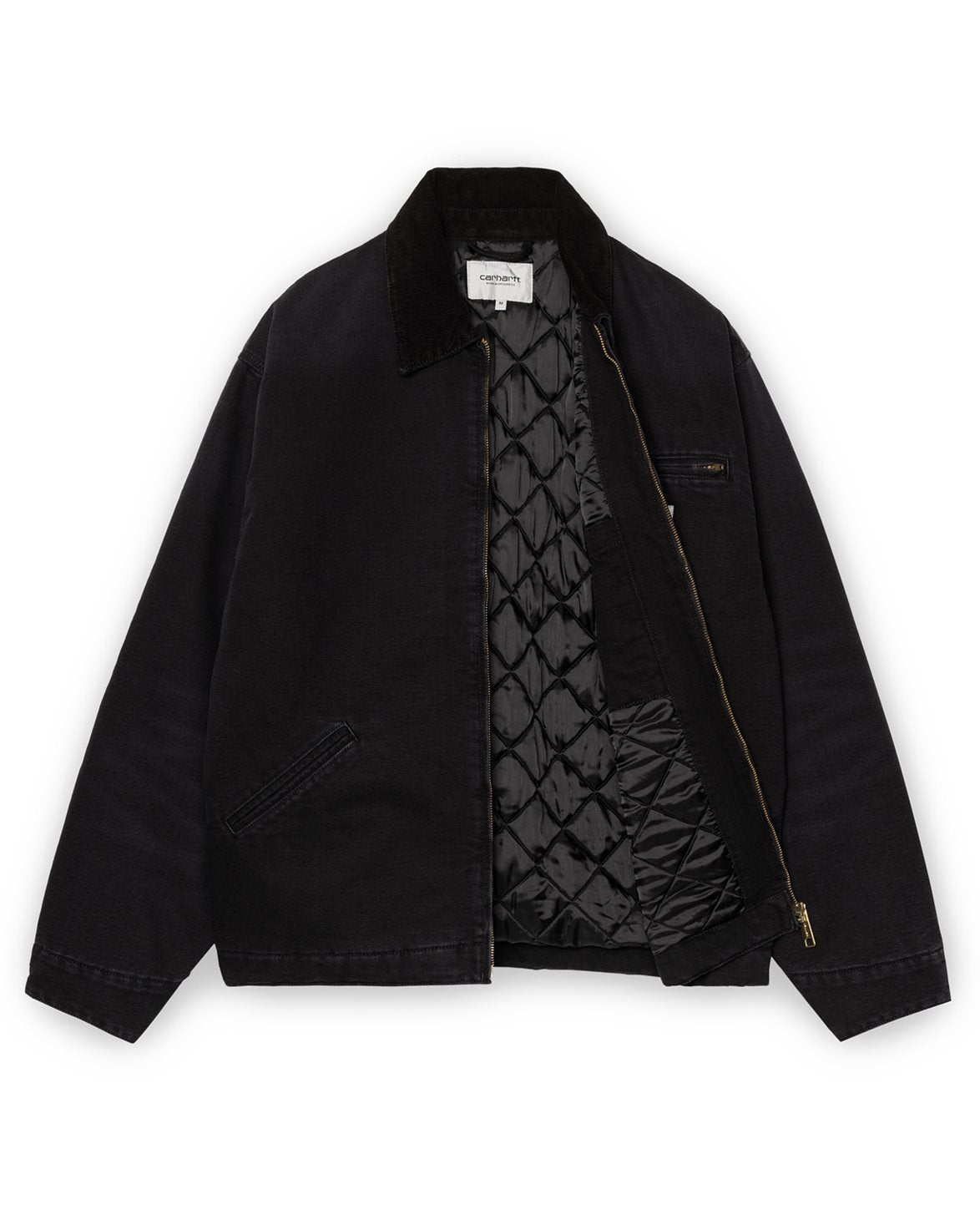 Og Detroit Jacket Black/Black Stone Canvas