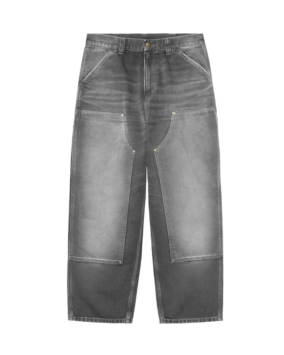 Og Double Knee Pant Black Destroy Wash