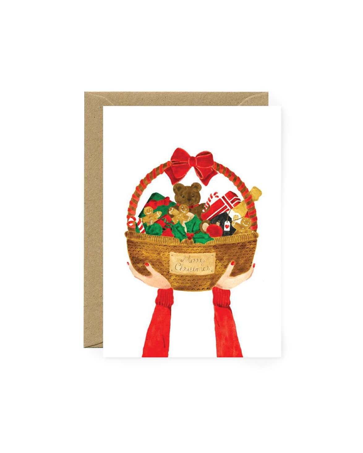 Christmas Basket Card