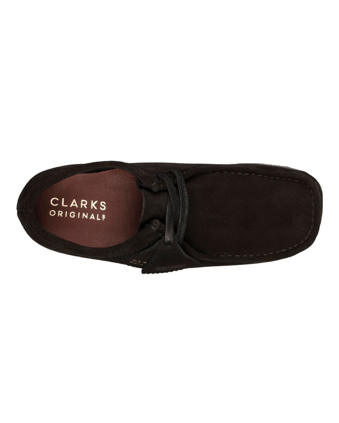 Wallabee. D Black Suede