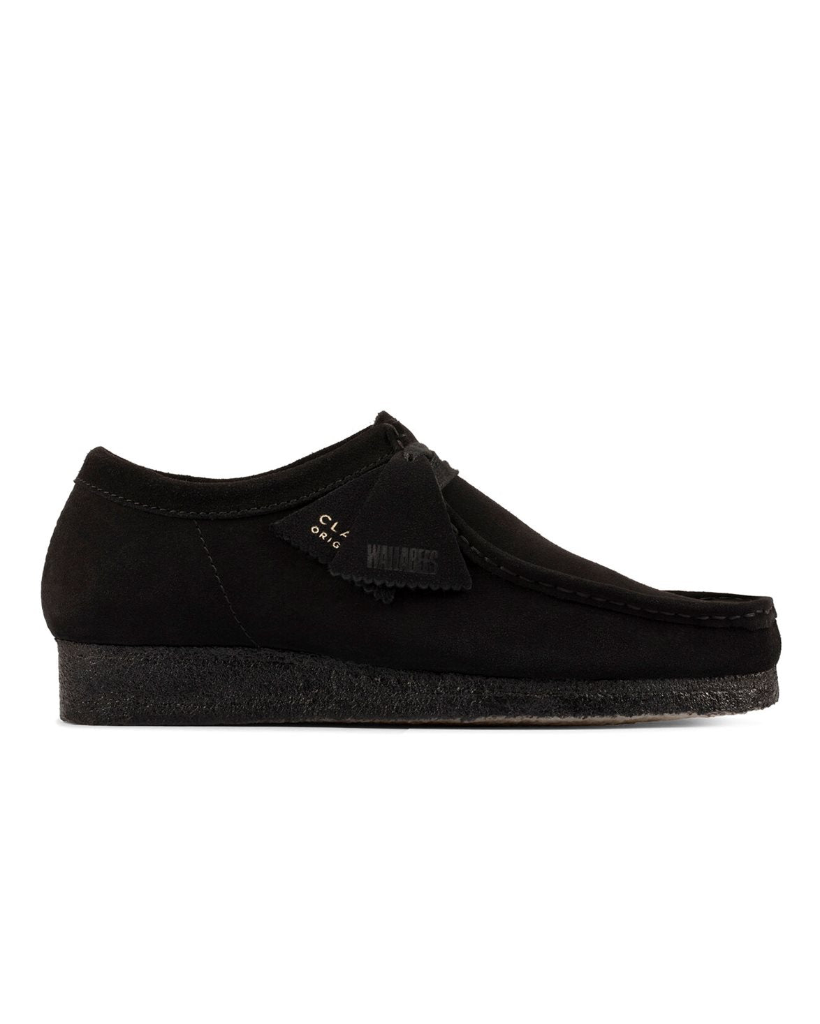 Wallabee G Black Suede