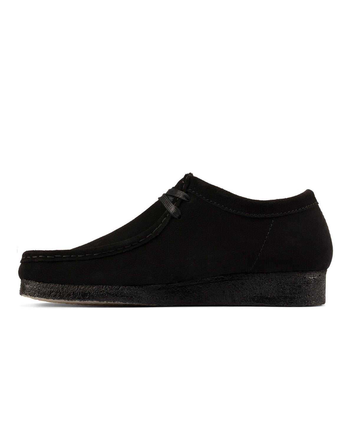 Wallabee G Black Suede