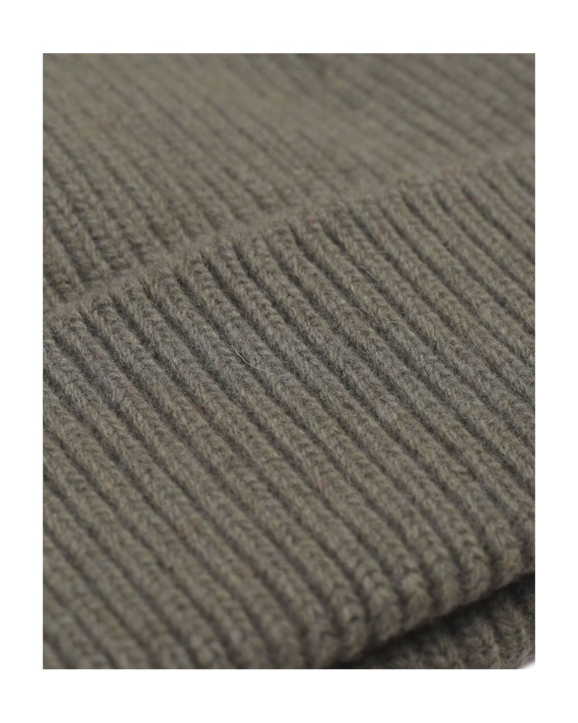 Merino Wool Beanie Dusty Olive
