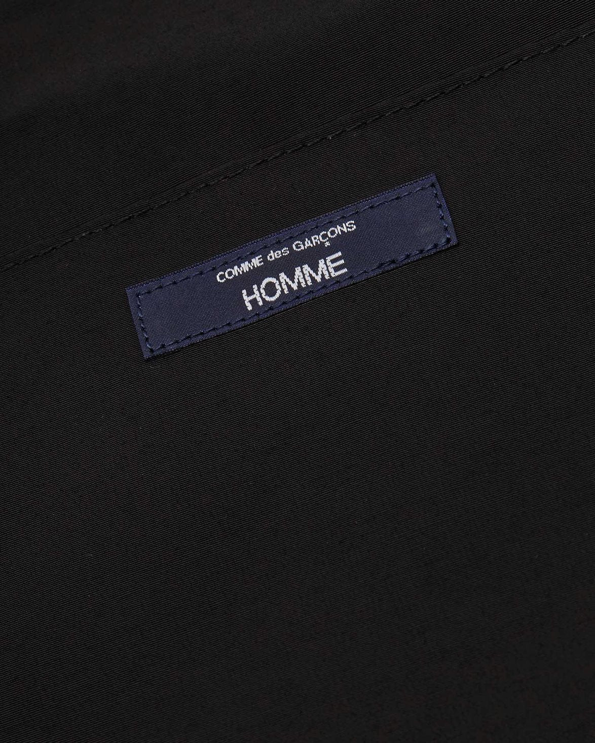 Cdg Logo Tote Bag Black
