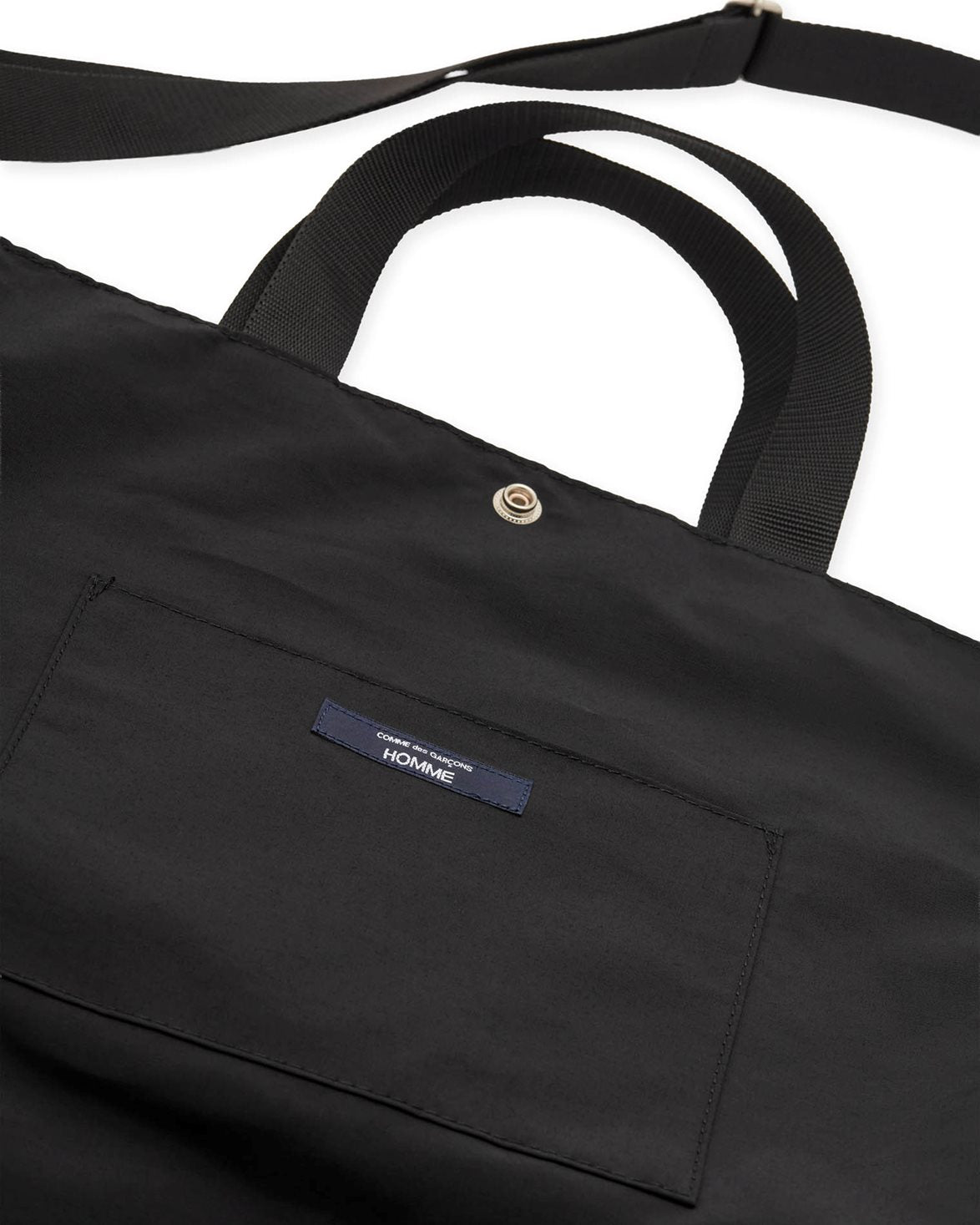 Cdg Logo Tote Bag Black