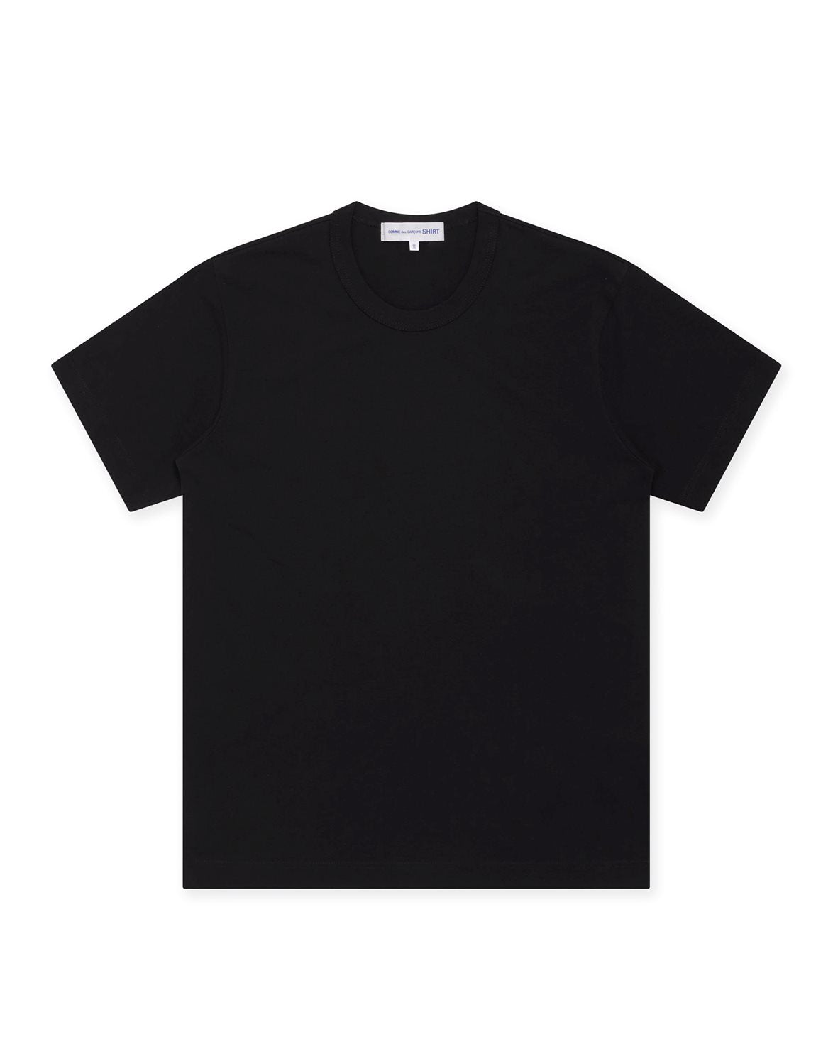 Short Sleeve Cotton T-Shirt Black