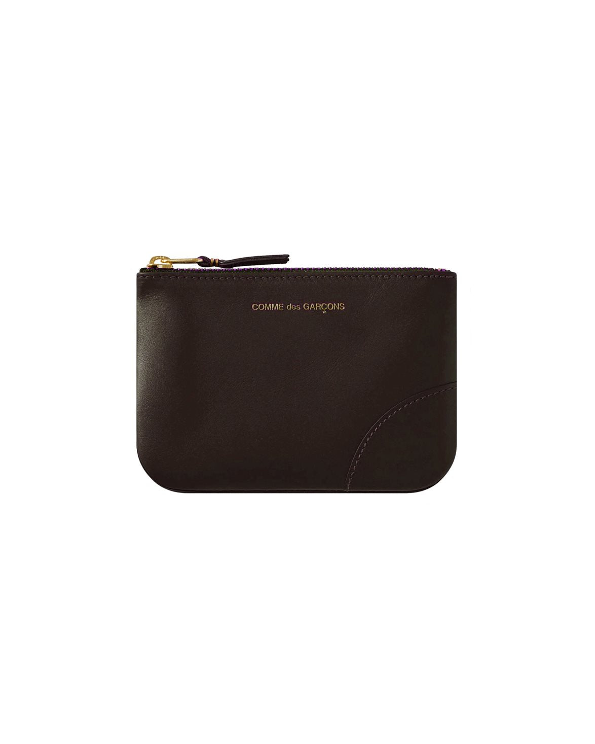 Classic Zip Pouch Brown