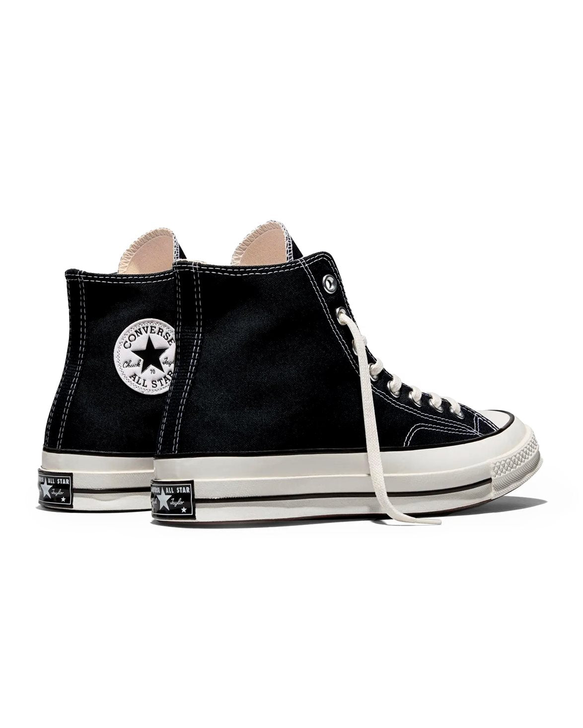 Chuck 70 Hi Black/Black/Egret